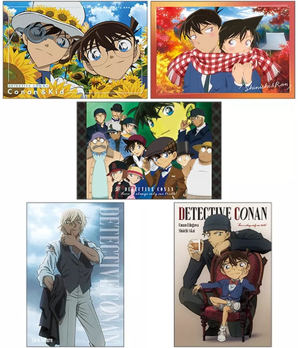 Set cartoline detective conan - detective,