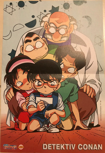 Poster anime detective conan - poster,