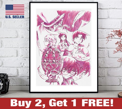 Poster detective conan - detective, x